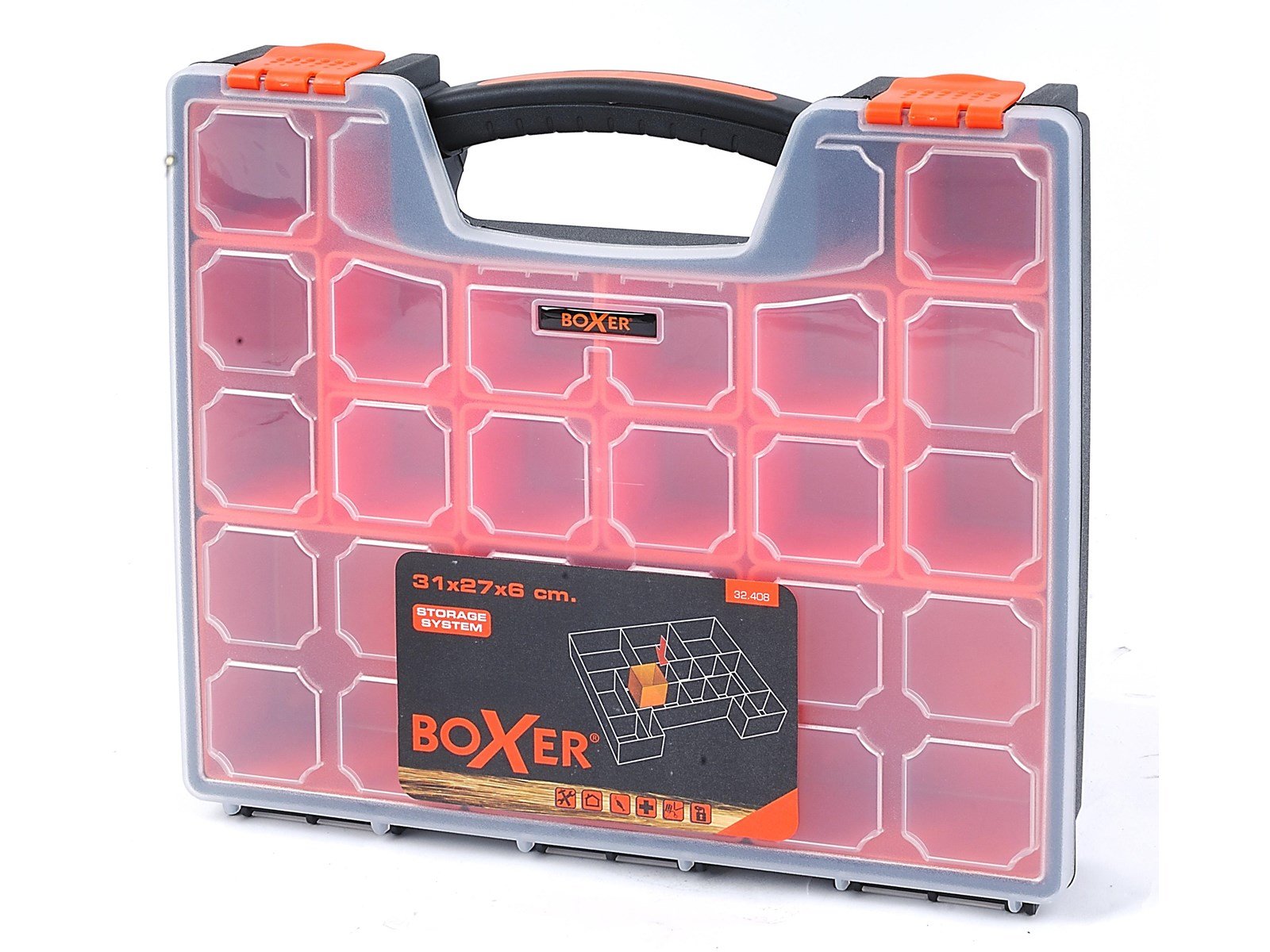 Boxer Organiser box 15 compartments Boxer Organiser box 15 compartments